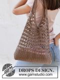 DROPS Eco Tote Häkeln Tasche - Deutschsprachige Anleitung