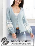 DROPS Hamptons Holiday Strickjacke - Deutschsprachige Anleitung