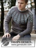 DROPS Inner Circle Pullover - Deutschsprachige Anleitung