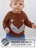 DROPS Little Fox Pulli für Babys und Kinder - Deutschsprachige Anleitung