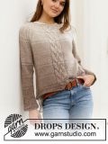DROPS Maple Wood Pullover - Deutschsprachige Anleitung