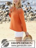 DROPS Orange Dream Jumper