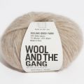 Wool and the Gang Feeling Good Yarn 80 Seashell Beige