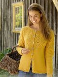DROPS Golden Fairy Strickjacke - Deutschsprachige Anleitung