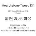 Laughing Hens Hearthstone Tweed DK - Pack of 5 x 50g balls