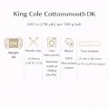King Cole Cottonsmooth DK
