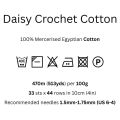 Laughing Hens Daisy Crochet Cotton