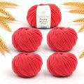 Laughing Hens Purely Merino Aran - Packung mit 5 x 50g