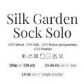 Noro Silk Garden Sock Solo