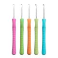 Pony Crochet Hook Set - Easy Grip, Polka Dot, Pack of 5