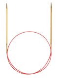addi Feinstricknadeln Gold-Spitzen in 60 cm Länge
