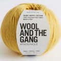 Wool and the Gang Shiny Happy Cotton Chalk Yellow
