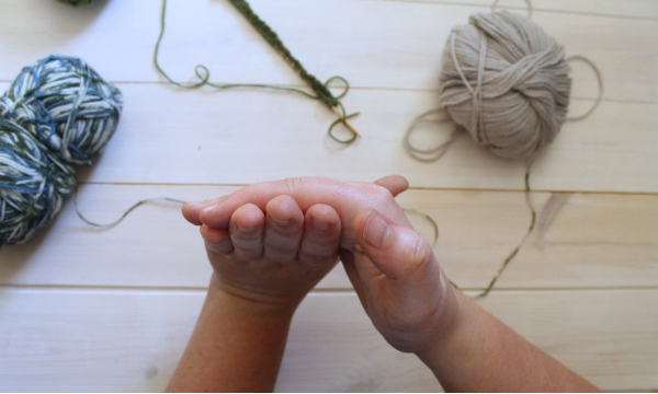 Hand stretches for knitters and crocheters